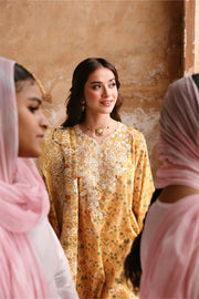 Cross Stitch Premium Embroidered Lawn Unstitched 3Pc Suit D-22 SUNLIT HUE