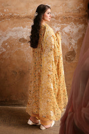Cross Stitch Premium Embroidered Lawn Unstitched 3Pc Suit D-22 SUNLIT HUE