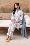 Cross Stitch Premium Embroidered Lawn Unstitched 3Pc Suit D-23 VINTAGE PETAL