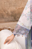 Cross Stitch Premium Embroidered Lawn Unstitched 3Pc Suit D-23 VINTAGE PETAL