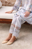 Cross Stitch Premium Embroidered Lawn Unstitched 3Pc Suit D-23 VINTAGE PETAL