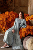 Cross Stitch Premium Embroidered Lawn Unstitched 3Pc Suit D-24 AZURE DREAM