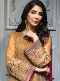 Jazmin Embroidered Chiffon Unstitched 3Pc Suit D-01 CECIL LURE