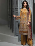 Jazmin Embroidered Chiffon Unstitched 3Pc Suit D-01 CECIL LURE