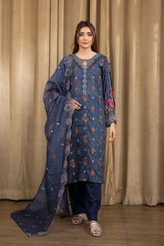 Safwa Bliss Embroidered Lawn Unstitched 3Pc Suit SBL-09