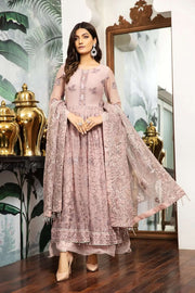 Alizeh Fashion Royale DE LUXE Embroidered Chiffon 3Pc Suit D-01 Sirene