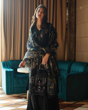 Mushq Astoria Festive Lawn Unstitched Embroidered 3Pc Suit D-02 OLIVIA