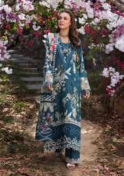 Another front image of beautifull SERENITA from ELAF's "PRINT CHIKANKARI" 2024 Collection.