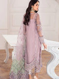 Mahpare by Jazmin Embroidered Net Unstitched 3Pc Suit D-02 AZEL