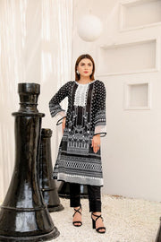 DBW-02 - DIGITAL BLACK AND WHITE KURTI COLLECTION VOL 1 2021