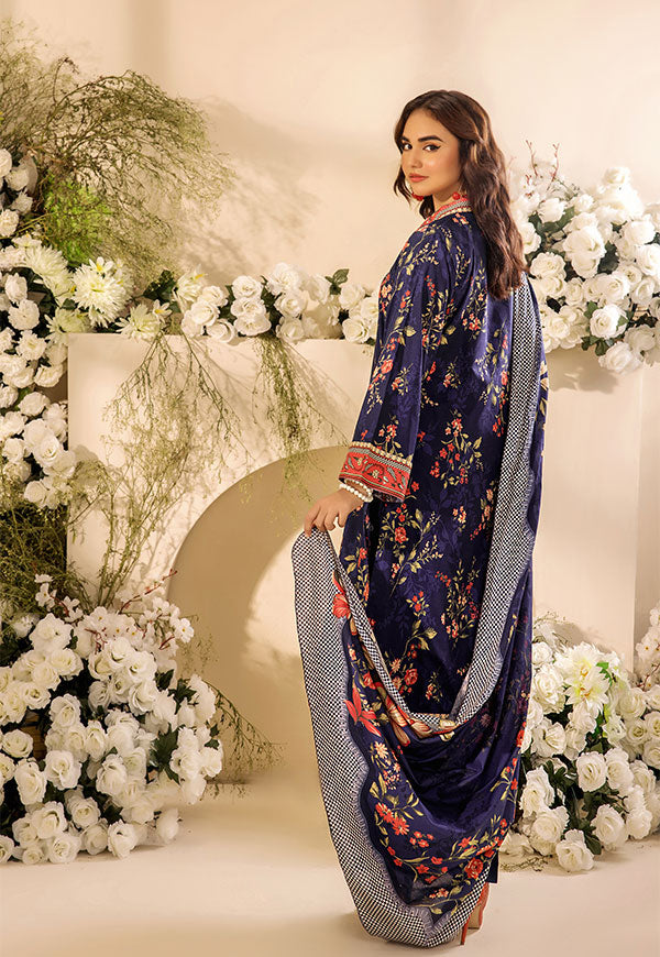 Koka by Safwa Digital Printed Doria Cambric Unstitched 3Pc Suit KOK-14