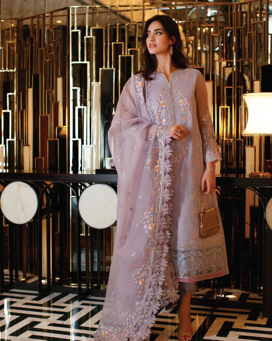 Mushq Astoria Festive Lawn Unstitched Embroidered 3Pc Suit D-03 BLAIR