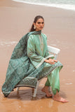 Cross Stitch Embroidered Satin Unstitched 3Pc Suit - JADE ADORN