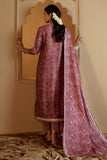 Cross Stitch Embroidered Marina Unstitched 3Pc Suit - Mauve Dream