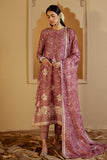 Cross Stitch Embroidered Marina Unstitched 3Pc Suit - Mauve Dream