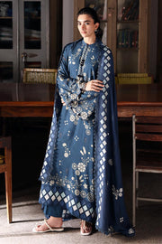 Cross Stitch Embroidered Linen Unstitched 3Pc Suit D-10 Dreamy Dune