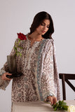 Cross Stitch Embroidered Linen Unstitched 3Pc Suit D-25 Iznik Bloom