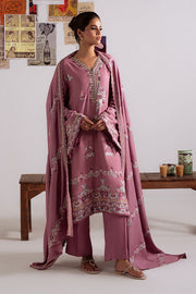 Cross Stitch Embroidered Marina Unstitched 3Pc Suit D-16 Petal Dust