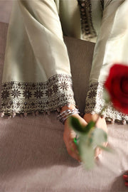 Cross Stitch Embroidered Marina Unstitched 3Pc Suit D-08 Basil Hues