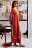 Cross Stitch Embroidered Marina Unstitched 3Pc Suit D-18 Rustic Aura