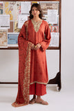 Cross Stitch Embroidered Marina Unstitched 3Pc Suit D-18 Rustic Aura