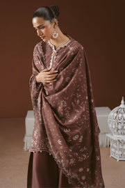 Cross Stitch Embroidered Khaddar Unstitched 3Pc Suit - SHADOW TALE