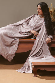 Cross Stitch Embroidered Marina Unstitched 3Pc Suit - PETAL SYMPHONY