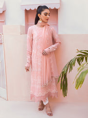 NUREH Exclusive Embroidered Swiss Lawn Unstitched 3 Piece Suit NS-84