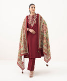 Sapphire Embroidered Khaddar Unstitched 3Pc Suit 03PEDY25V99B