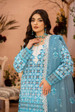 Safwa Greta Premium Embroidered Lawn Unstitched 3Pc Suit SGR-01