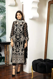 Alizeh Fashion Royale DE LUXE Embroidered Chiffon 3Pc Suit D-03 Clara