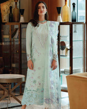 Mushq Astoria Festive Lawn Unstitched Embroidered 3Pc Suit D-04 CELINE
