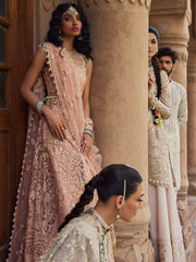 Afrozeh Dastangoi Unstitched Net 3Pc Suit AWE-23-V1-10 MADHUR