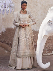 Afrozeh Dastangoi Unstitched Tissue 3Pc Suit AWE-23-V1-04 ULFAT