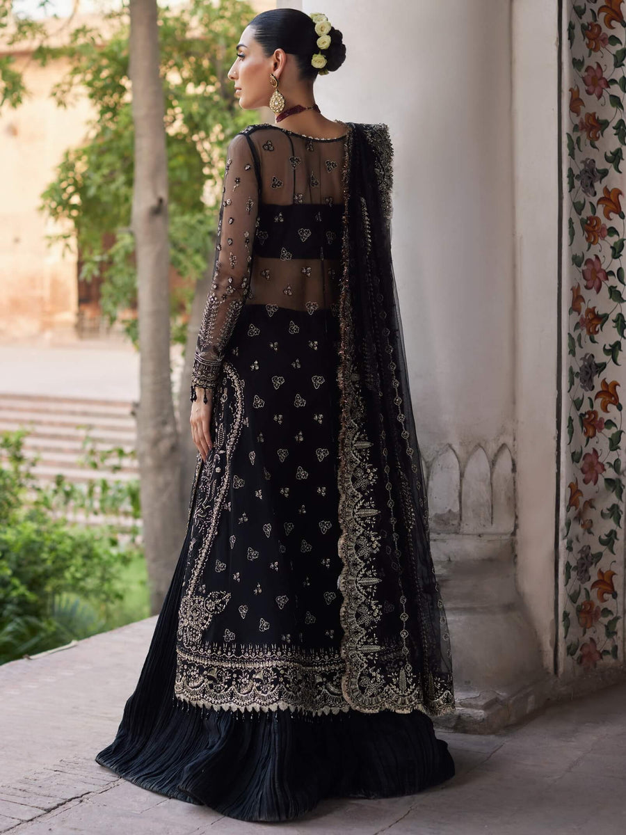 Afrozeh Dastangoi Unstitched Net 3Pc Suit AWE-23-V1-06 NAFEESA
