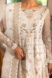 Emaan Adeel Luxury Pret Embroidered Khaddi Net 3Pc Suit LP-08 Raniya