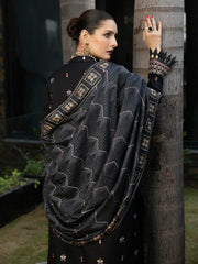 ZIMAL by Humdum Unstitched Embroidered Wool 3Pc Suit ZM-10