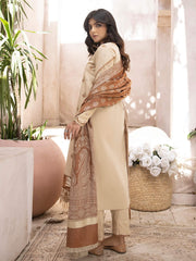 ELAK by Humdum Unstitched Embroidered Khaddar 3Pc Suit EL-08