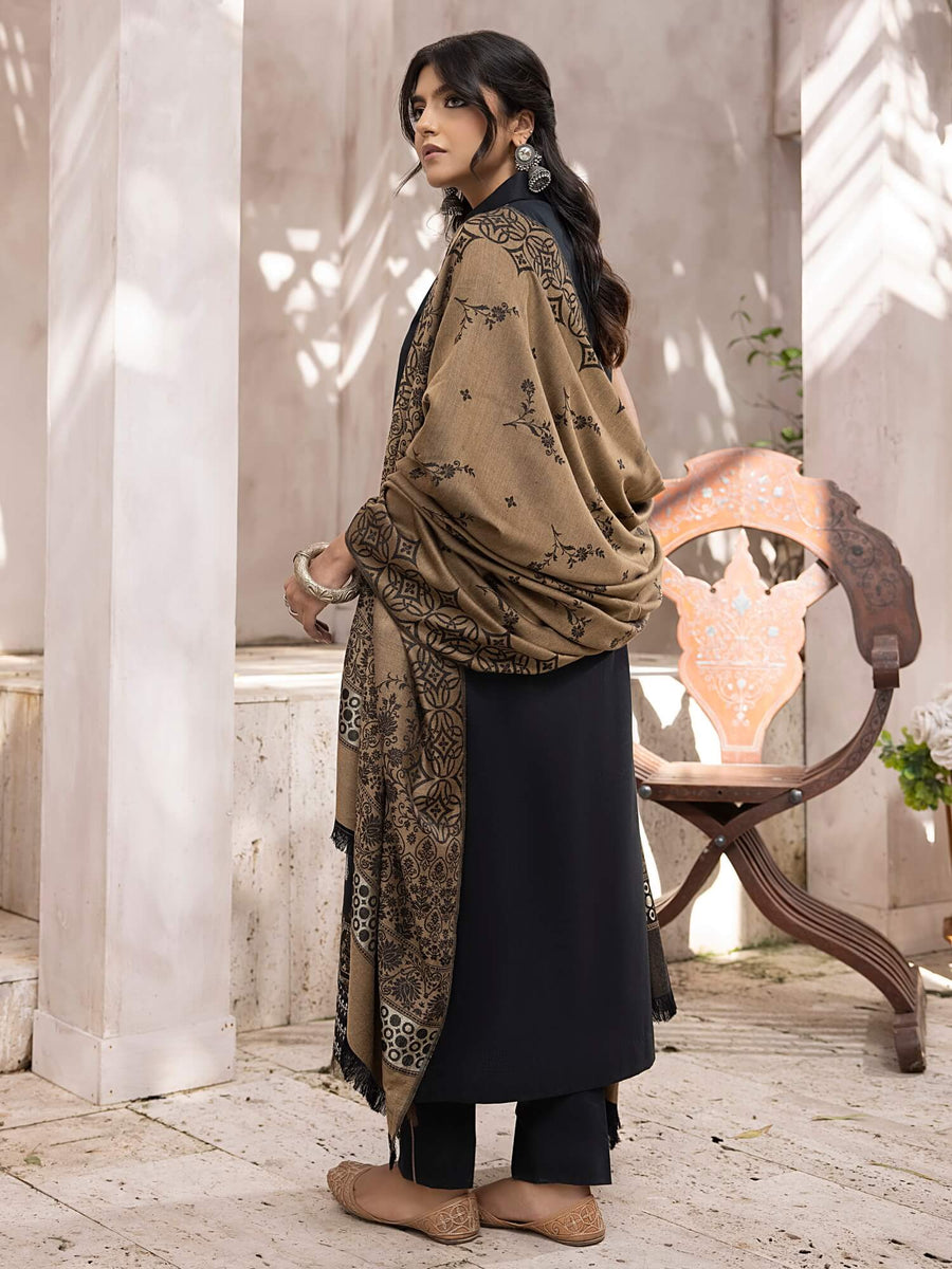 ELAK by Humdum Unstitched Embroidered Khaddar 3Pc Suit EL-03