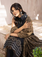ELAK by Humdum Unstitched Embroidered Khaddar 3Pc Suit EL-03