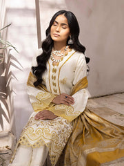 ELAK by Humdum Unstitched Embroidered Khaddar 3Pc Suit EL-02