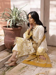 ELAK by Humdum Unstitched Embroidered Khaddar 3Pc Suit EL-02