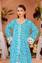 Safwa Orla Unstitched Printed Lawn 2Piece Suit - OR 70