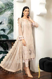 Alizeh Fashion Royale DE LUXE Embroidered Chiffon 3Pc Suit D-04 Peche