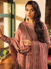 LaMode by Xenia Formals Unstitched Chiffon 3Pc Suit D-05 EDDA