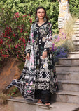 Elaf Premium Print Chikankari Lawn Unstitched 3Pc Suit ECK-02A NOIREE