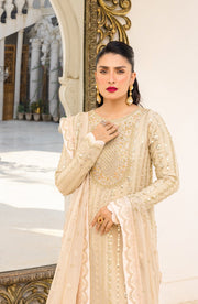 Zimal by Emaan Adeel Embroidered Chiffon Unstitched 3Pc Suit ZM 05 Natalia