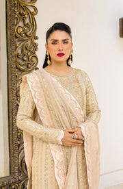 Zimal by Emaan Adeel Embroidered Chiffon Unstitched 3Pc Suit ZM 05 Natalia