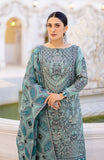 Zimal by Emaan Adeel Embroidered Chiffon Unstitched 3Pc Suit ZM 10 Rangreza