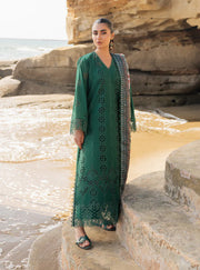 Zainab Chottani Embroidered Chikankari Lawn Unstitched 3Pc Suit D-01A Aysel
